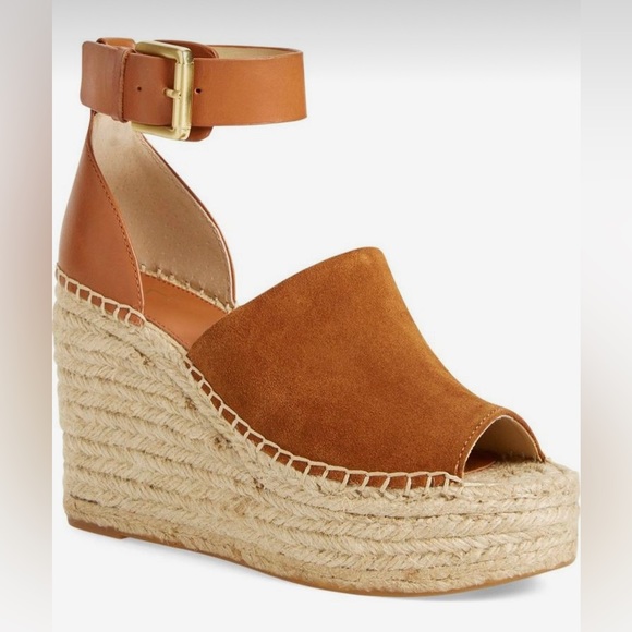 Marc Fisher Espadrille Wedge Sandals Size 8.5 - Picture 2 of 10